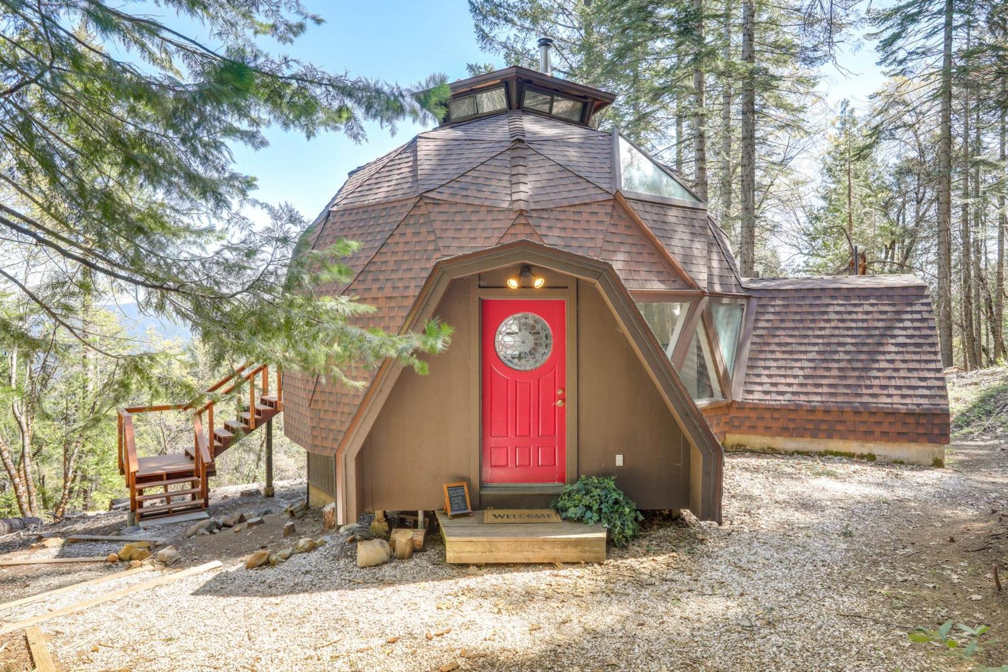 Off-Grid Nevada City Geodesic Dome House With Views! Екстериор снимка