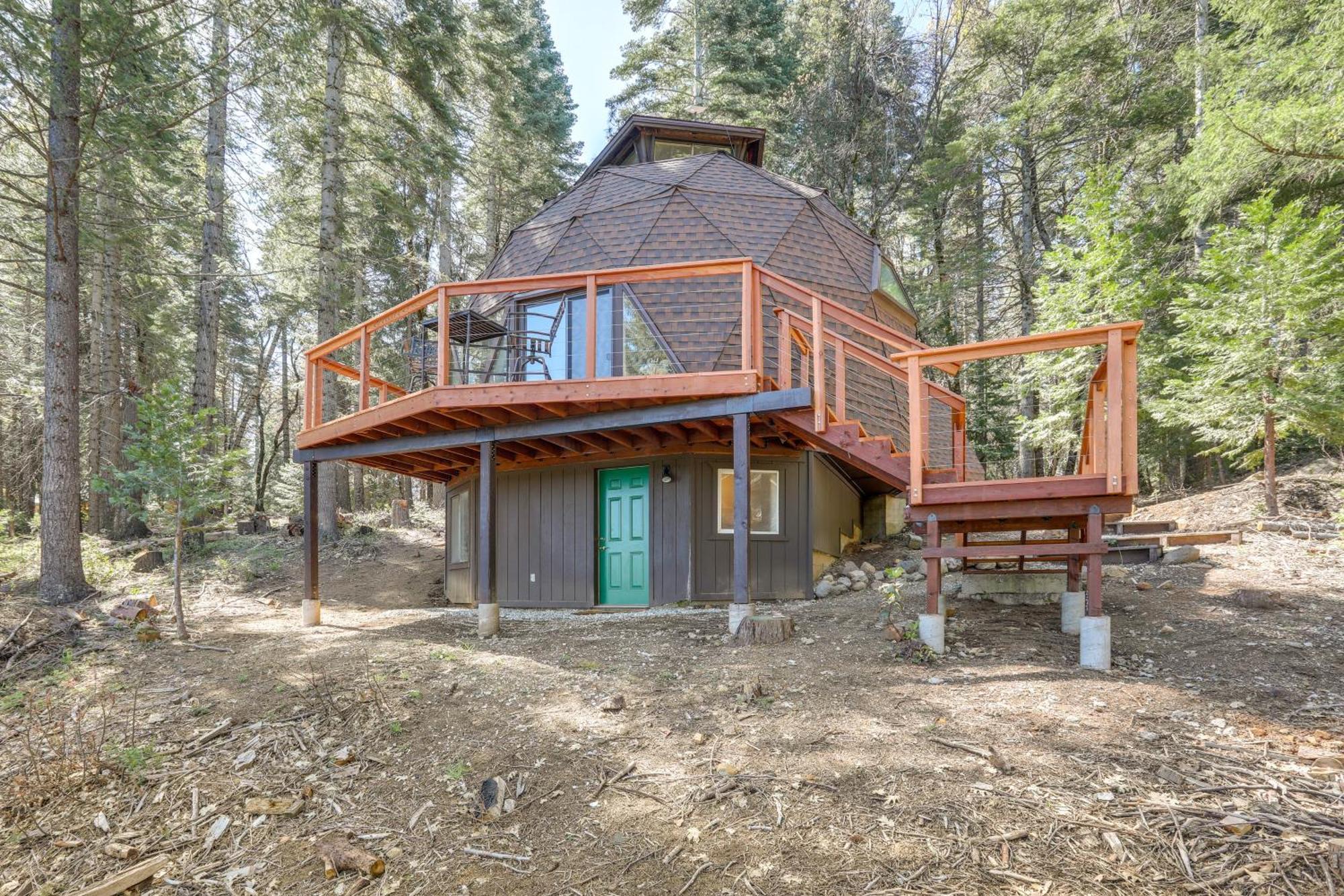 Off-Grid Nevada City Geodesic Dome House With Views! Екстериор снимка
