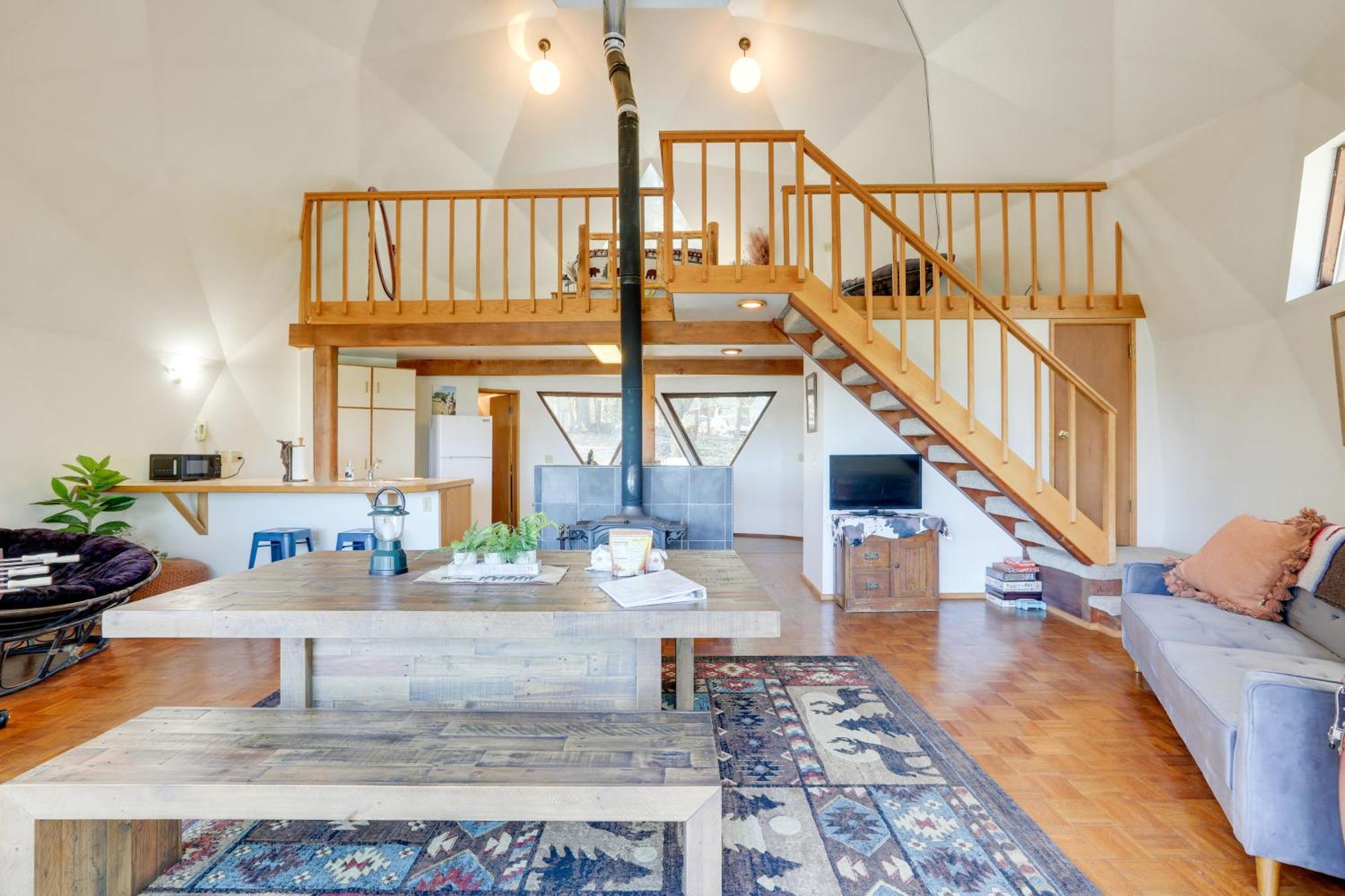 Off-Grid Nevada City Geodesic Dome House With Views! Екстериор снимка