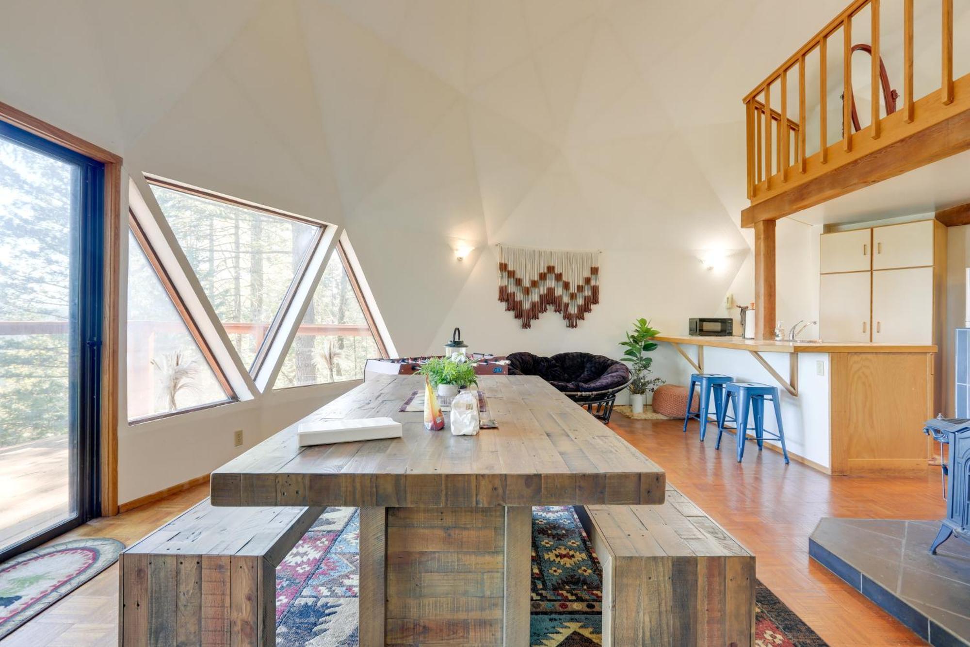 Off-Grid Nevada City Geodesic Dome House With Views! Екстериор снимка