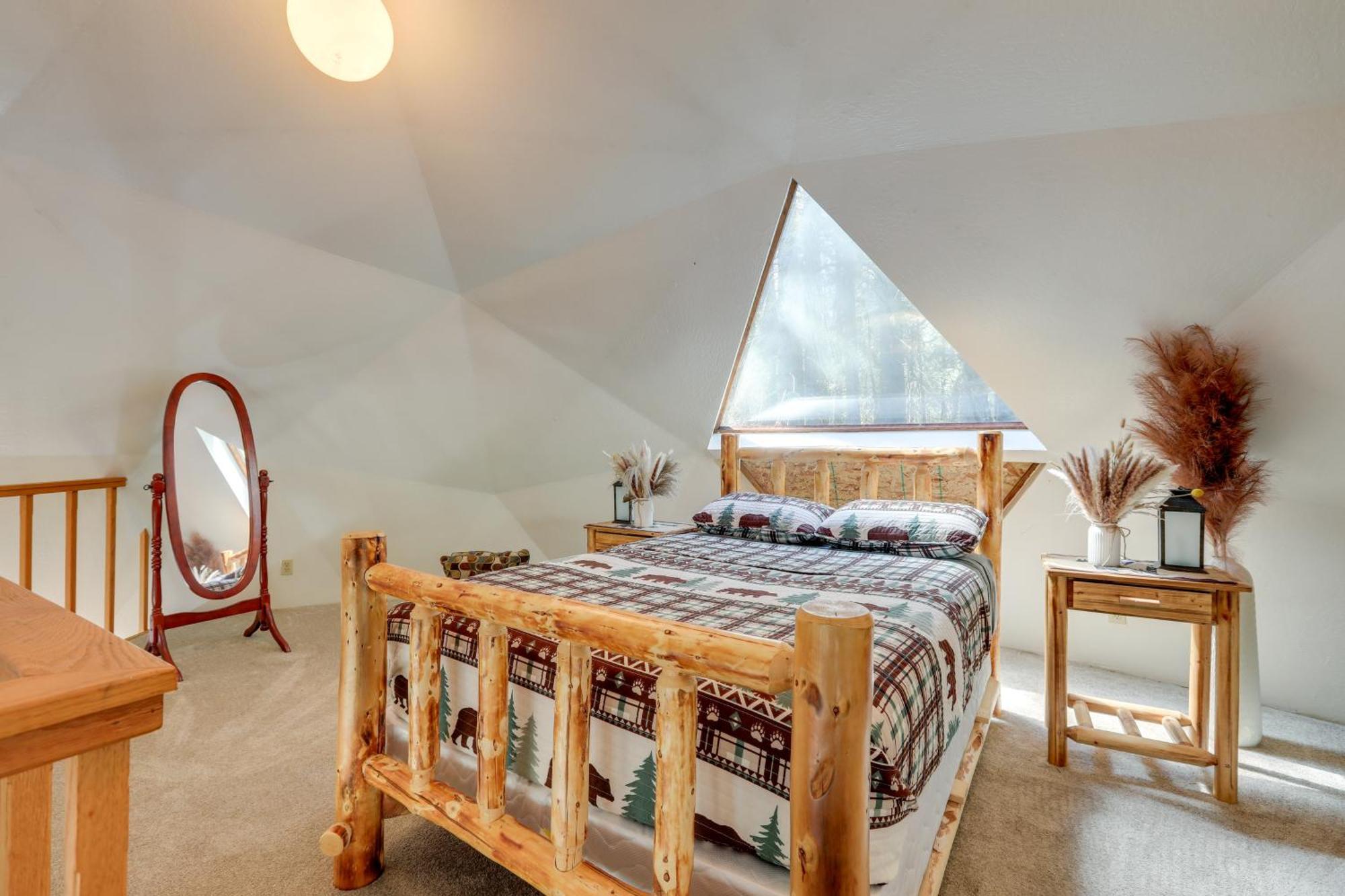 Off-Grid Nevada City Geodesic Dome House With Views! Екстериор снимка