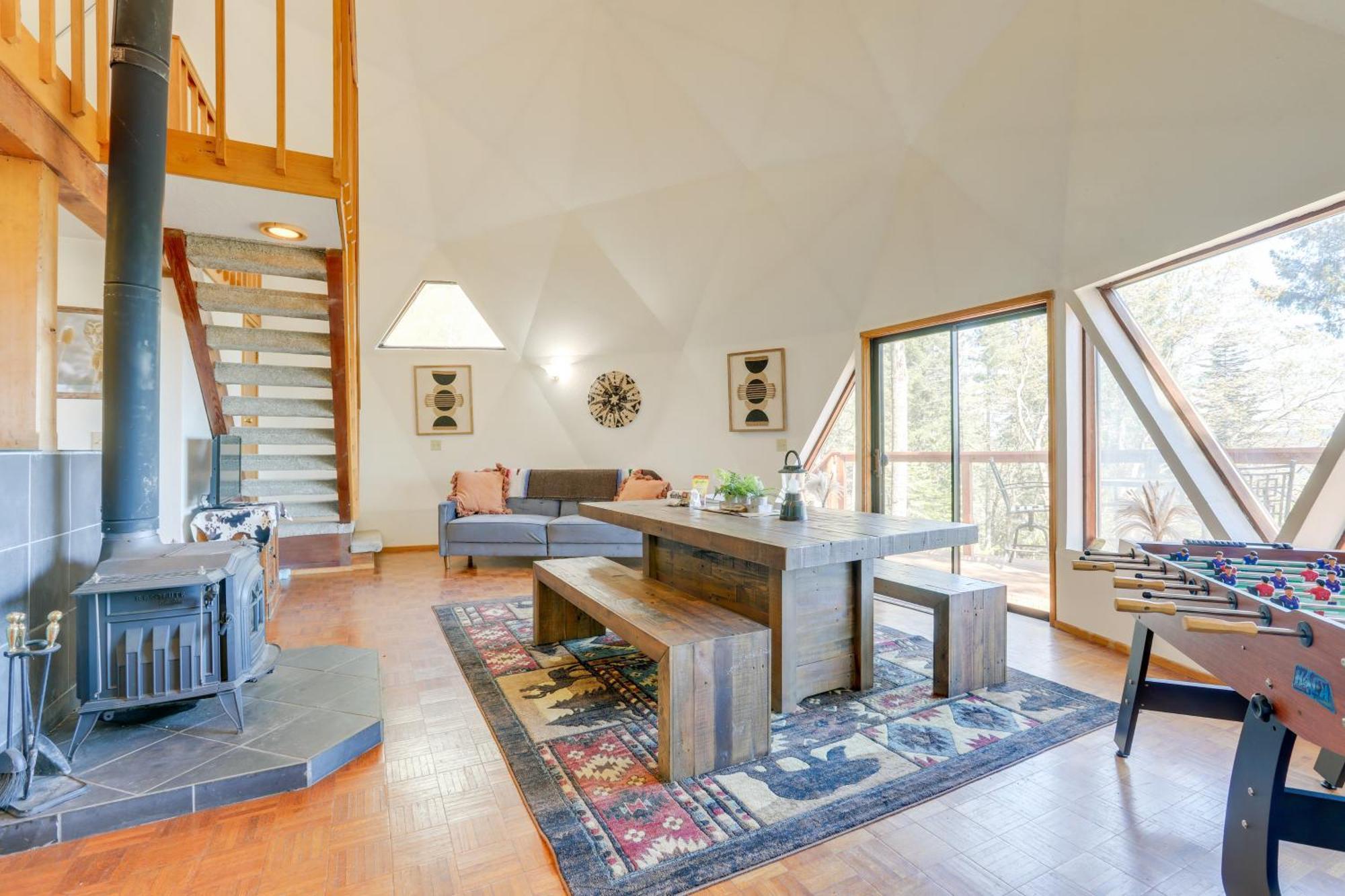 Off-Grid Nevada City Geodesic Dome House With Views! Екстериор снимка